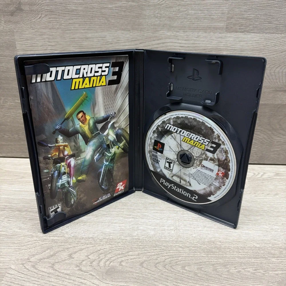 PlayStation 2‎ Game Lot Of 5 Games Racing, War Socom Metal Gear Motocross ATV